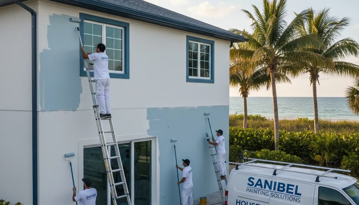 Cape Coral, FL house painting service for exterior and interior home painting